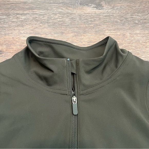 NWT Lululemon Nulux Long Sleeve Tennis Dress Dark Green Size 8 - Picture 5 of 13